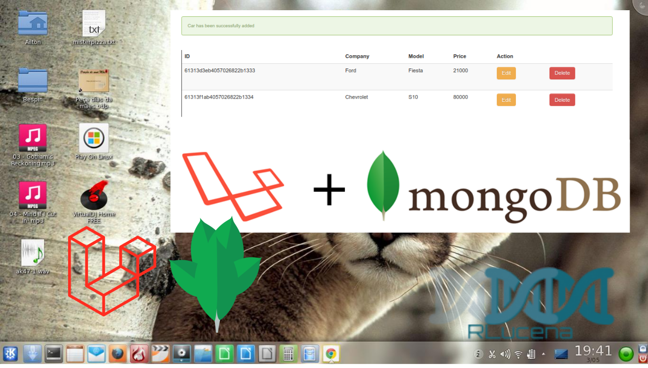 Laravel MongoDB CRUD